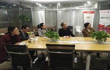 江宁科技局王文娟副局长和管委会相关领导一行来访戎光科技