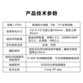 产品技术参数