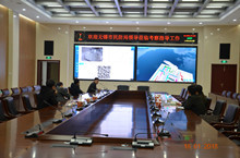 戎光科技就指挥所运维管理系统为防办领导做现场汇报