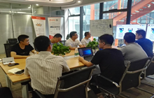 贵阳市人防办领导一行赴戎光科技考察交流